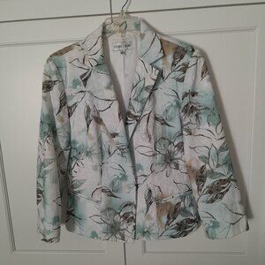 Beautiful Mint & Taupe Designer Jacket
